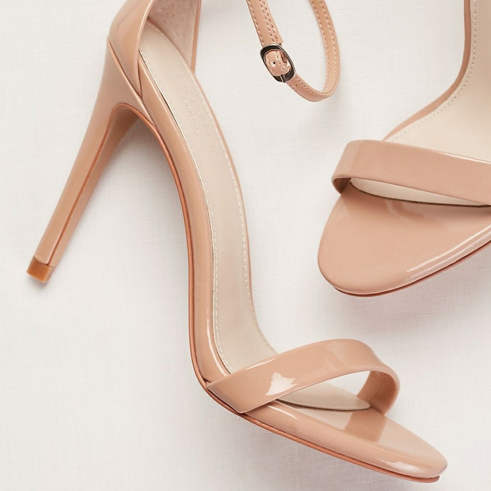 David's Bridal | Larissa | Patent High Heels Sz 8M